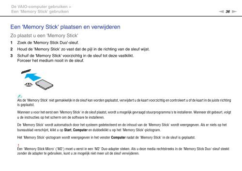 Sony VPCYB3Q1R - VPCYB3Q1R Istruzioni per l'uso Olandese