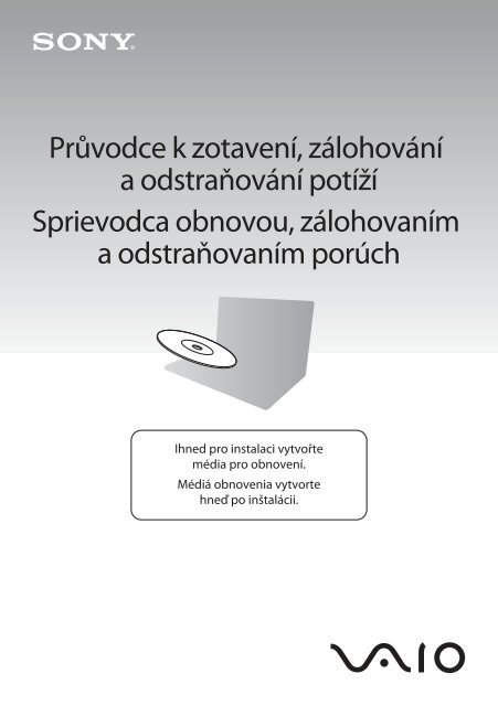 Sony VPCEB3Z1R - VPCEB3Z1R Guida alla risoluzione dei problemi Ceco