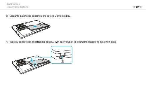 Sony VPCSE1E1E - VPCSE1E1E Istruzioni per l'uso Slovacco