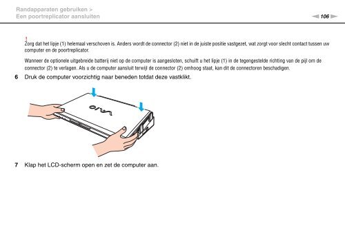 Sony VPCSE2X1R - VPCSE2X1R Istruzioni per l'uso Olandese