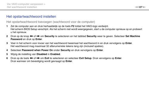 Sony VPCSE2X1R - VPCSE2X1R Istruzioni per l'uso Olandese