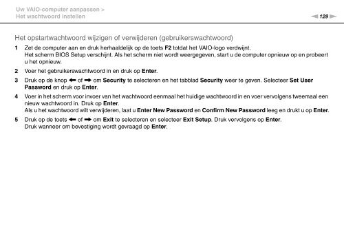 Sony VPCSE2X1R - VPCSE2X1R Istruzioni per l'uso Olandese