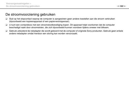 Sony VPCSE2X1R - VPCSE2X1R Istruzioni per l'uso Olandese