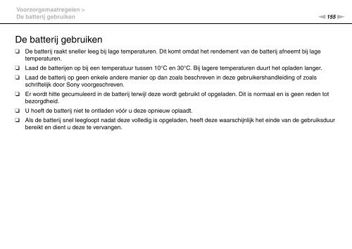 Sony VPCSE2X1R - VPCSE2X1R Istruzioni per l'uso Olandese