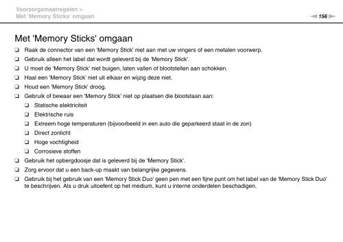 Sony VPCSE2X1R - VPCSE2X1R Istruzioni per l'uso Olandese