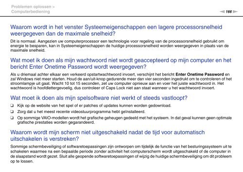 Sony VPCSE2X1R - VPCSE2X1R Istruzioni per l'uso Olandese