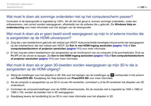 Sony VPCSE2X1R - VPCSE2X1R Istruzioni per l'uso Olandese