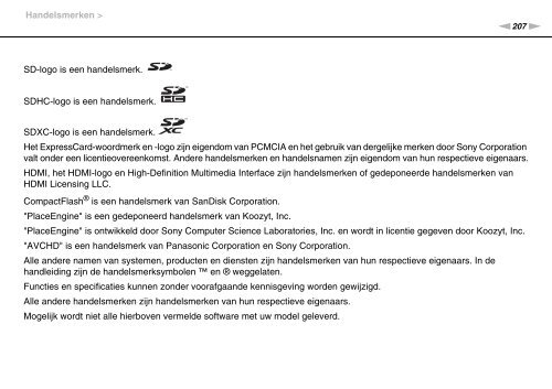 Sony VPCSE2X1R - VPCSE2X1R Istruzioni per l'uso Olandese