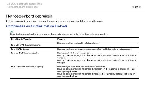 Sony VPCSE2X1R - VPCSE2X1R Istruzioni per l'uso Olandese