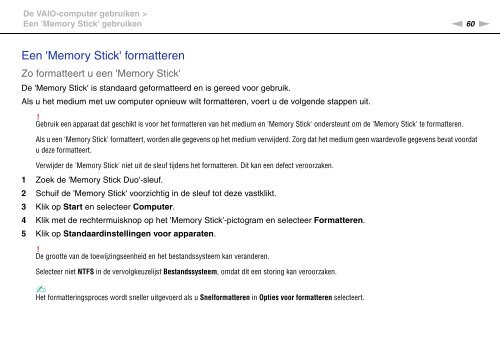 Sony VPCSE2X1R - VPCSE2X1R Istruzioni per l'uso Olandese