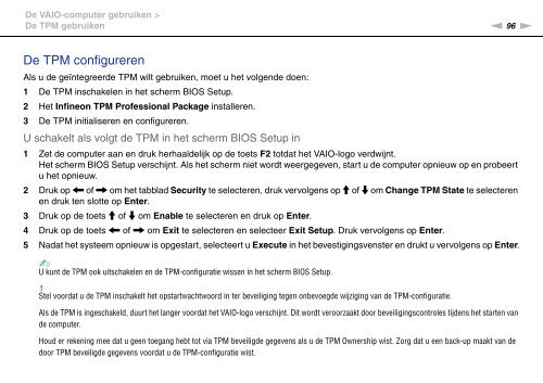 Sony VPCSE2X1R - VPCSE2X1R Istruzioni per l'uso Olandese