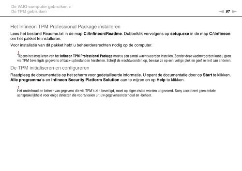 Sony VPCSE2X1R - VPCSE2X1R Istruzioni per l'uso Olandese