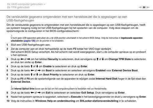 Sony VPCSE2X1R - VPCSE2X1R Istruzioni per l'uso Olandese