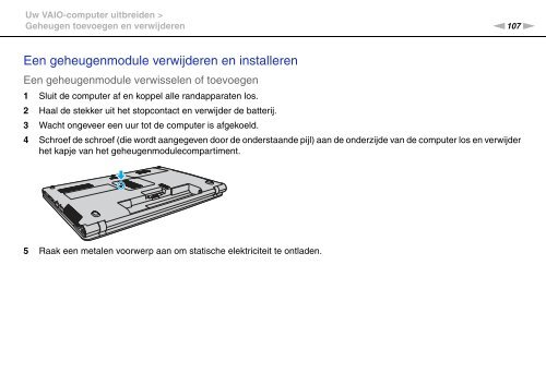 Sony VPCF13S0E - VPCF13S0E Istruzioni per l'uso Olandese