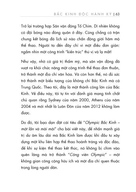 BAC KINH DOC HANH KY