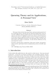 Queueing Theory and its Applications, A Personal View*