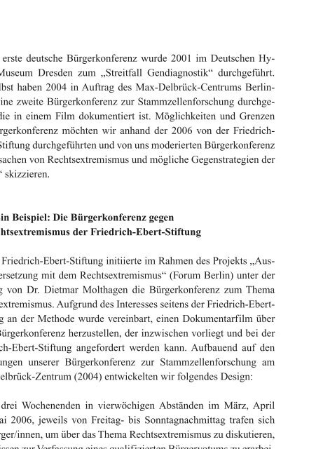 Die Ursachen von Rechtsextremismus und mögliche ...