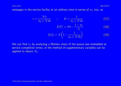 Finite-Source Queueing Systems and their Applications