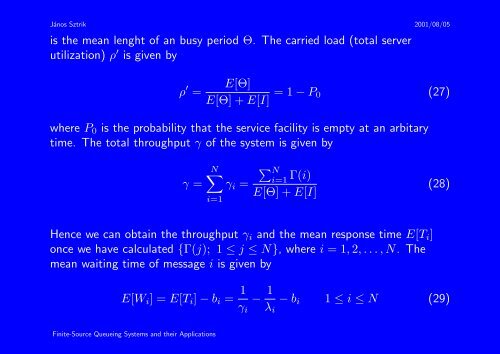 Finite-Source Queueing Systems and their Applications