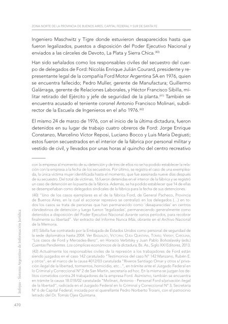 Responsabilidad empresarial en delitos de lesa humanidad