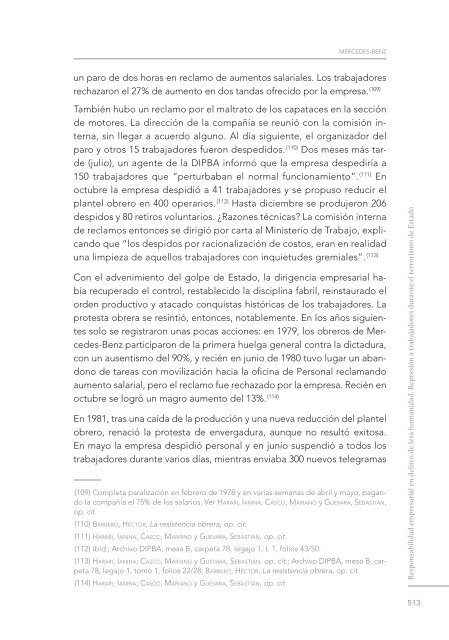 Responsabilidad empresarial en delitos de lesa humanidad