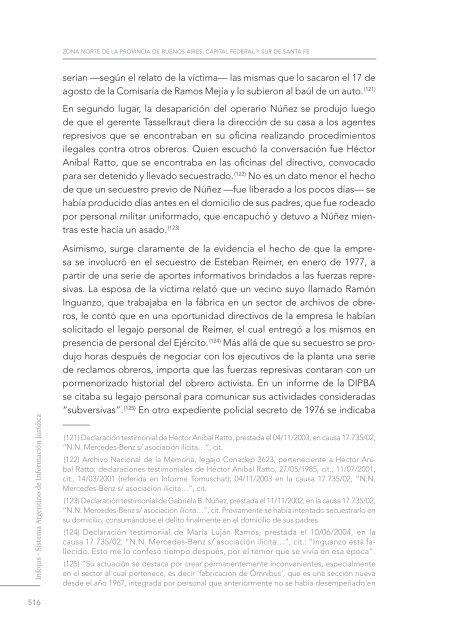 Responsabilidad empresarial en delitos de lesa humanidad