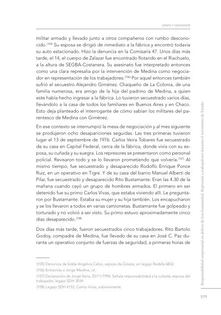 Responsabilidad empresarial en delitos de lesa humanidad