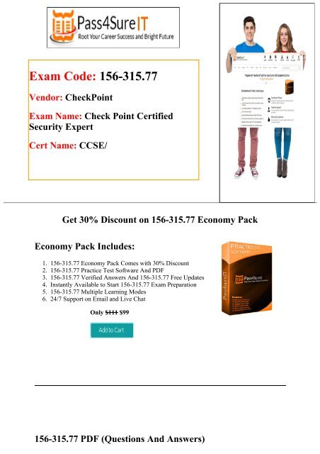 Pass4Sure checkpoint 156-315.77 real test questions