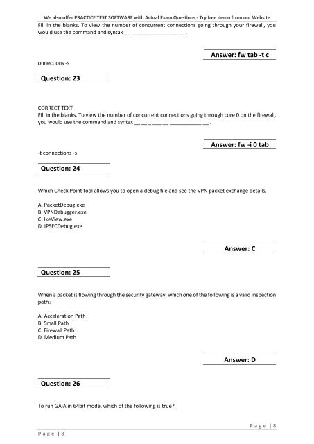 Pass4Sure checkpoint 156-315.77 real test questions