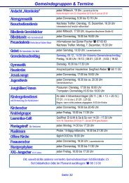 Seite 32.Gemeindegruppen+Termine
