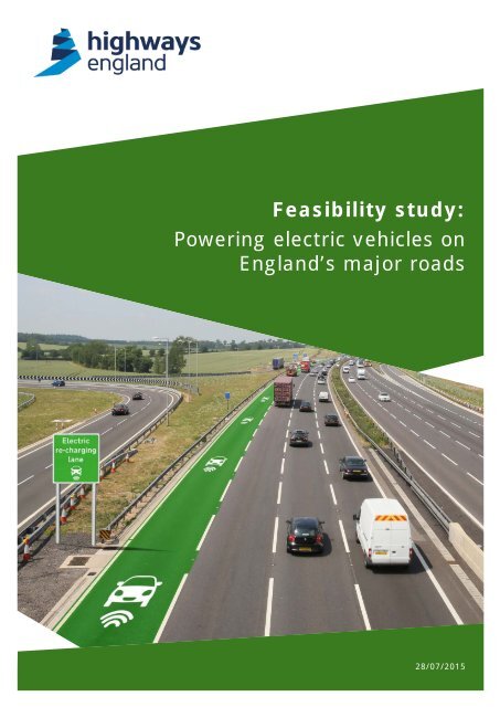 Feasibility study Powering electric vehicles on England’s major roads