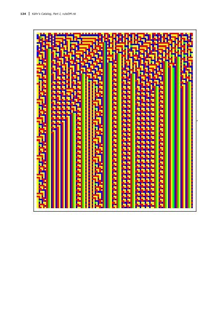 Kähr's Catalog of morphic CA-Patterns, Part I, ruleDM