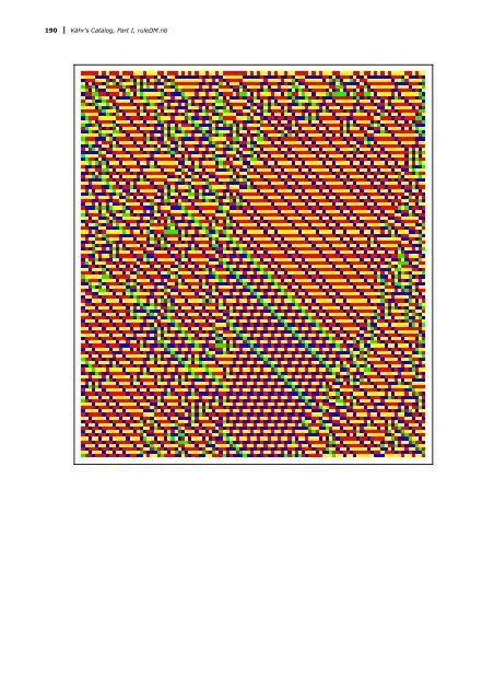 Kähr's Catalog of morphic CA-Patterns, Part I, ruleDM