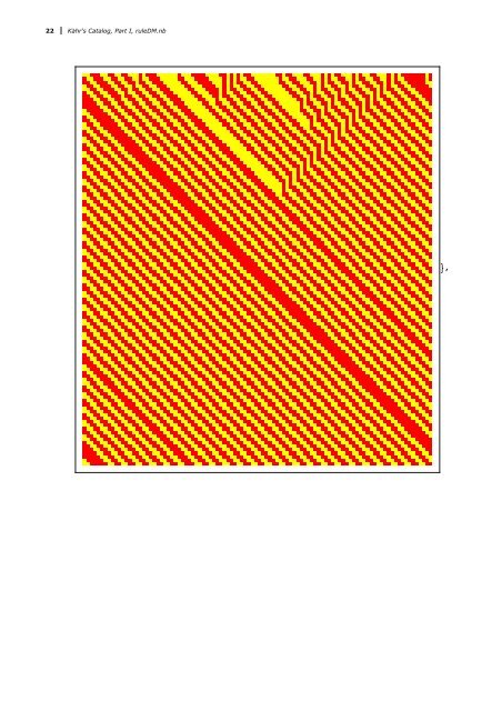 Kähr's Catalog of morphic CA-Patterns, Part I, ruleDM