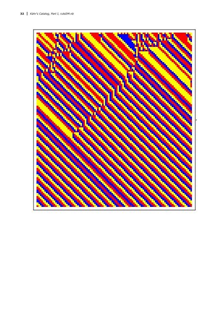 Kähr's Catalog of morphic CA-Patterns, Part I, ruleDM