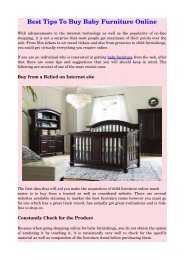 buy nursery furniture online