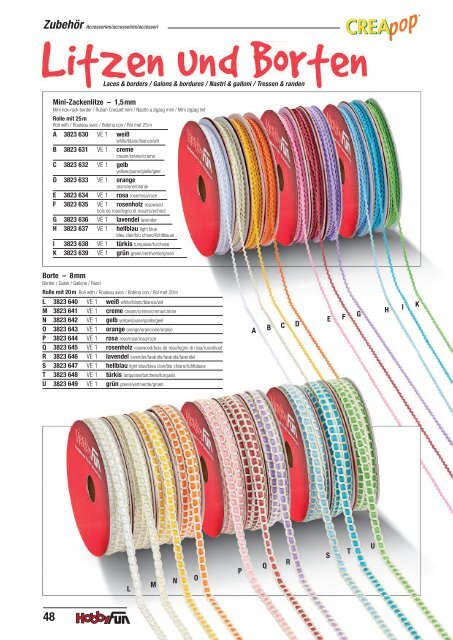 HobbyFun - Neuheiten-Katalog- Januar 2016