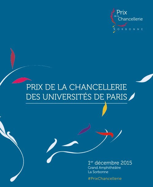 Prix de la chancellerie des universités de Paris