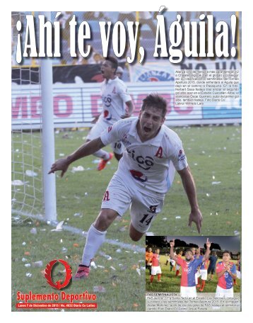 Suplemento Deportivo 7 de Diciembre de 2015