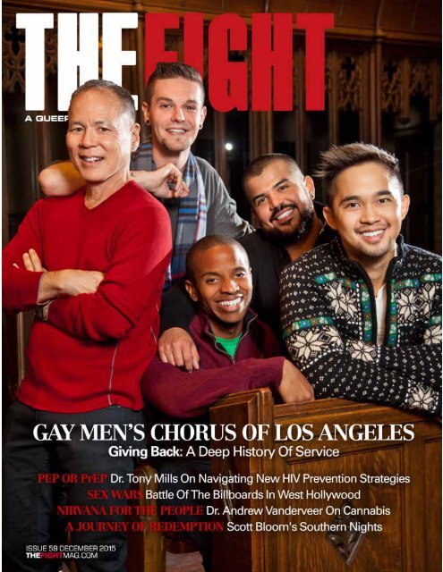 THE FIGHT SOCAL'S LGBT MONTHLY MAGAZINE DECEMBER 2015