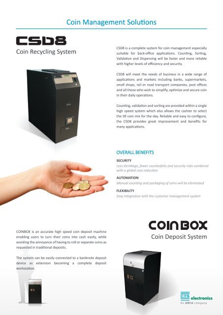 Coin Management Solutions