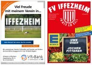 FV Iffezheim Unser Trainer - Fussballverein Iffezheim