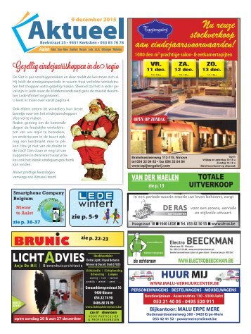 Editie Aalst 9 december 2015