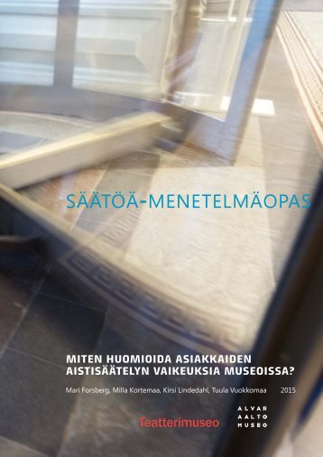 SÄÄTÖÄ-MENETELMÄOPAS