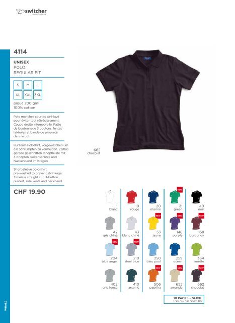 Switcher - Katalog (Textil-Point GmbH)