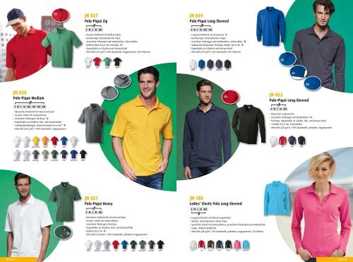 James & Nicholson - Katalog (Textil-Point GmbH)