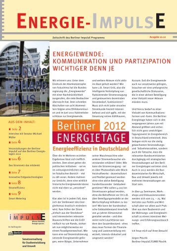 2012-01 - Zeitschrift "Energie-ImpulsE" - Berliner ImpulsE