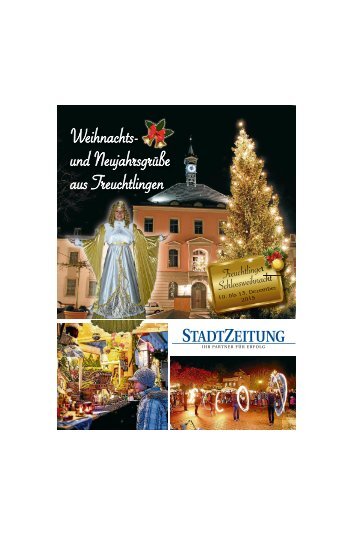Weihnachts- und Neujahrsgrüße aus Treuchtlingen 2015