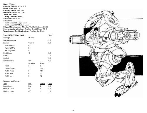 Technical readout 2866 Rise of the Scavengers