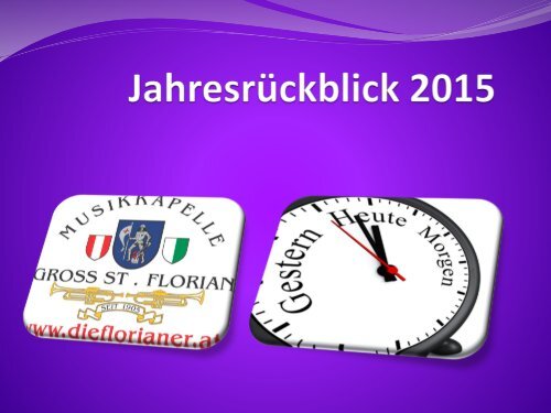 Jahresrückblick 2015